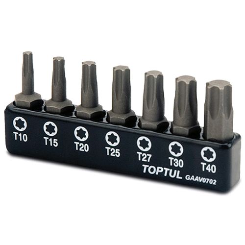 Изображение товара Набор бит 1/4" (TORX T10-T40)