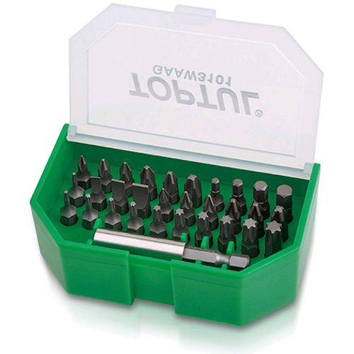 Изображение товара Набор бит 1/4" SL, PH, PZ, TORX, HEX