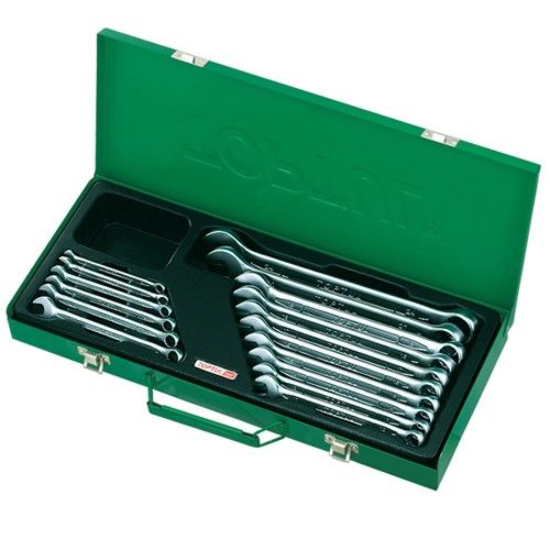 Изображение товара Набор ключей комб. 16 шт. 6-24мм (metal box)